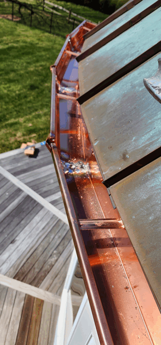 The Gutter Specialist - Copper Gutters