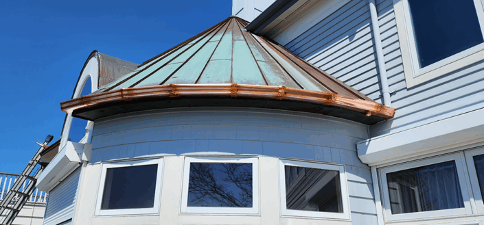 The Gutter Specialist - Copper Gutters