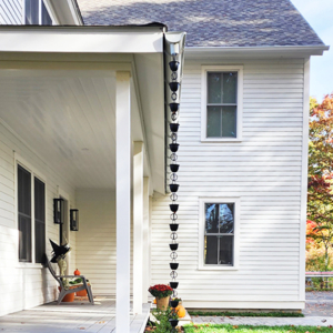 Rain Chains: A Refreshing Alternative to Gutter Downspouts
