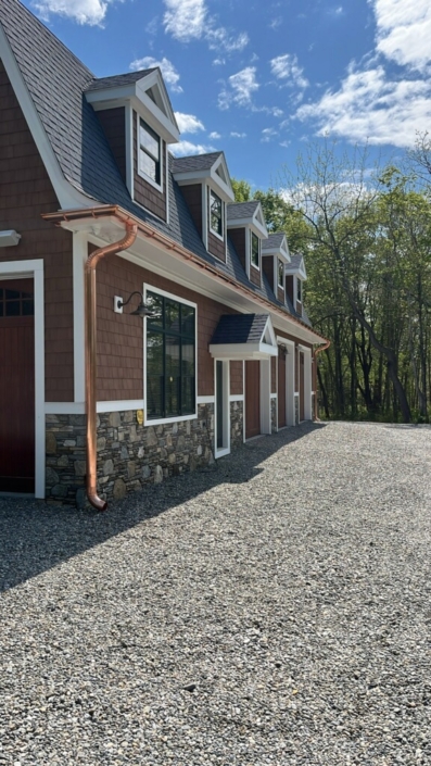 Copper Gutters